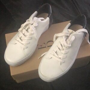 White and Black Sneakers